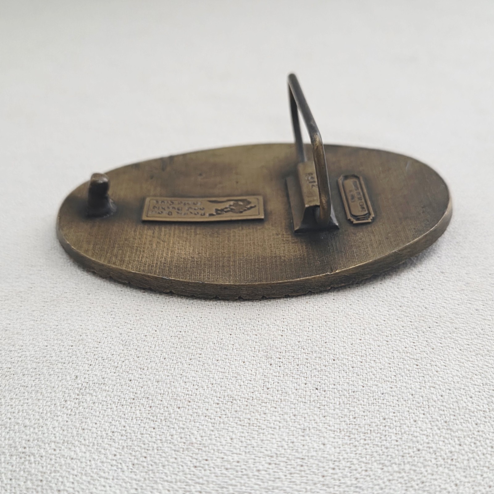 Belt Buckle – Pacific Brass and Buckle Indiana Metal Craft 1983 Las Vegas Slots
