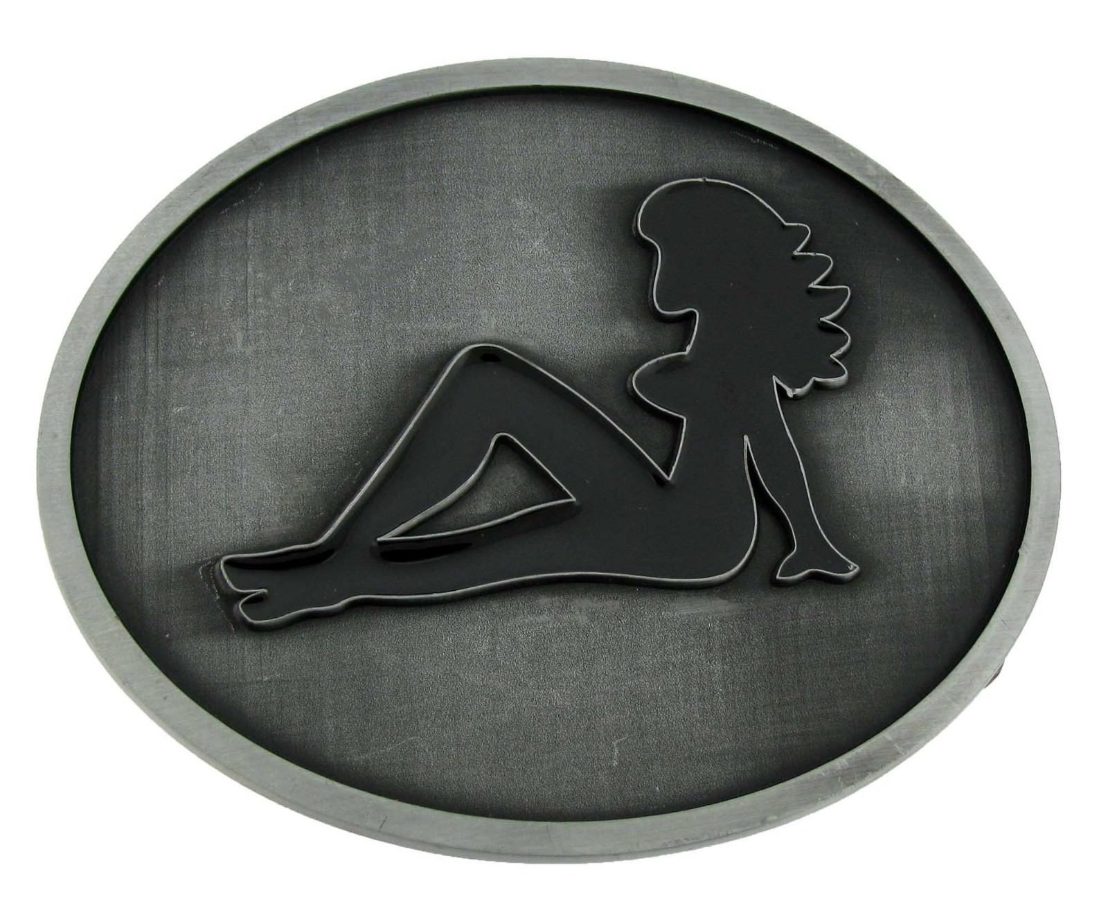 Men Women Belt Buckles Mud Flap Girl Trucker Girl Naked Lady Luck Pin Nude Biker