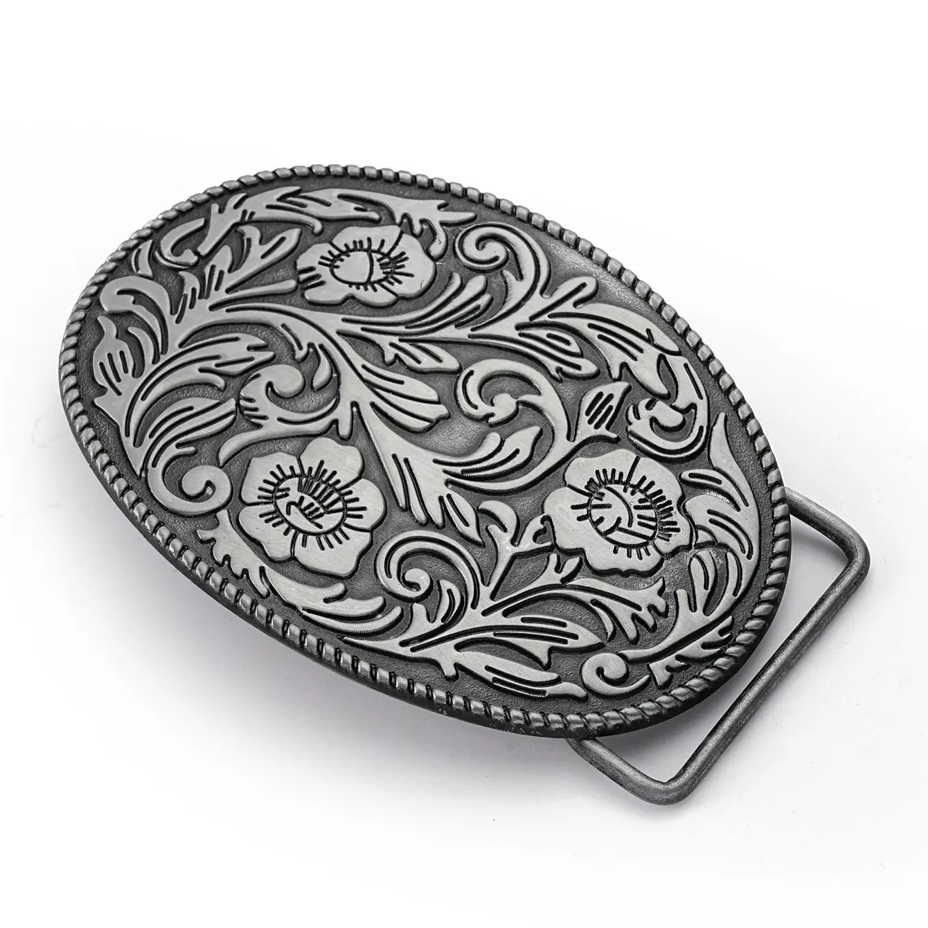 Western Denim Alloy Stud Buckle – Stylish and Unique Fashion Accessory