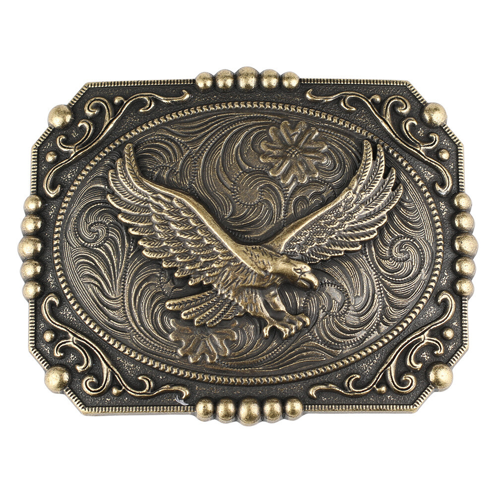 Eagle belt buckle Western cowboy motorcycle riding belt buckle