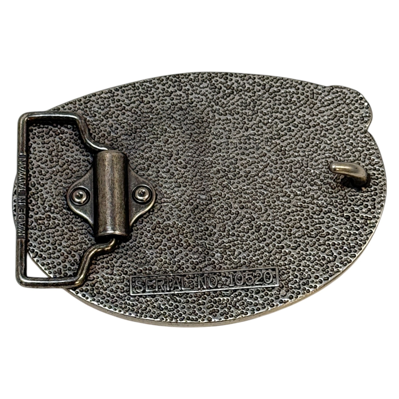 Carpenter Belt Buckle Metal Silver Tone 3.5 Inch Tools
