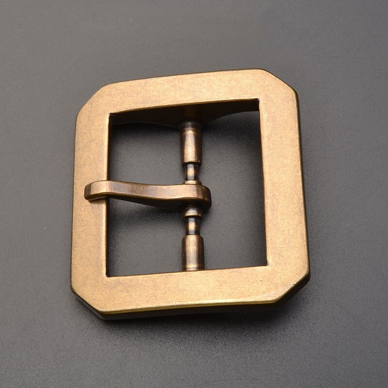 Solid Brass Vintage Belt Buckles Tongue Pin Belt Buckle Fits For 1.5 INCHES Belt