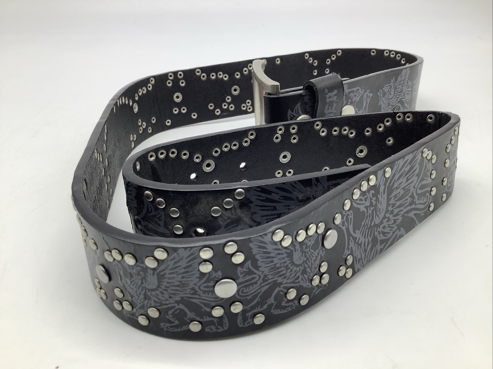 Fender Studded Belt -Officially Lic by Fender-Size 36 New Belt & Buckle