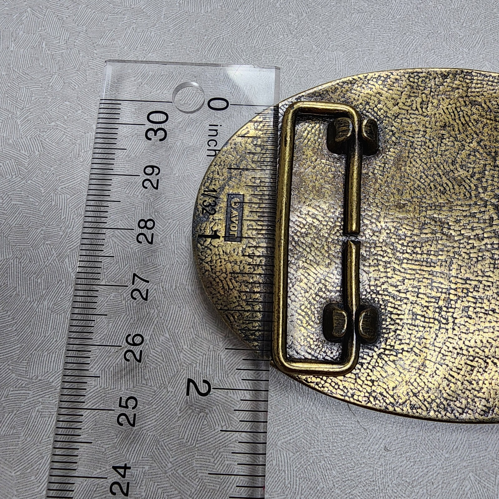 Antique Car Belt Buckle Avon Vintage Model T Brass Look Automobile Vehicle