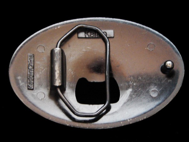 NF21119 REALLY FUNNY **WASTED** (BOTTLE OPENER) BEER & BOOZE SILVERTONE BUCKLE