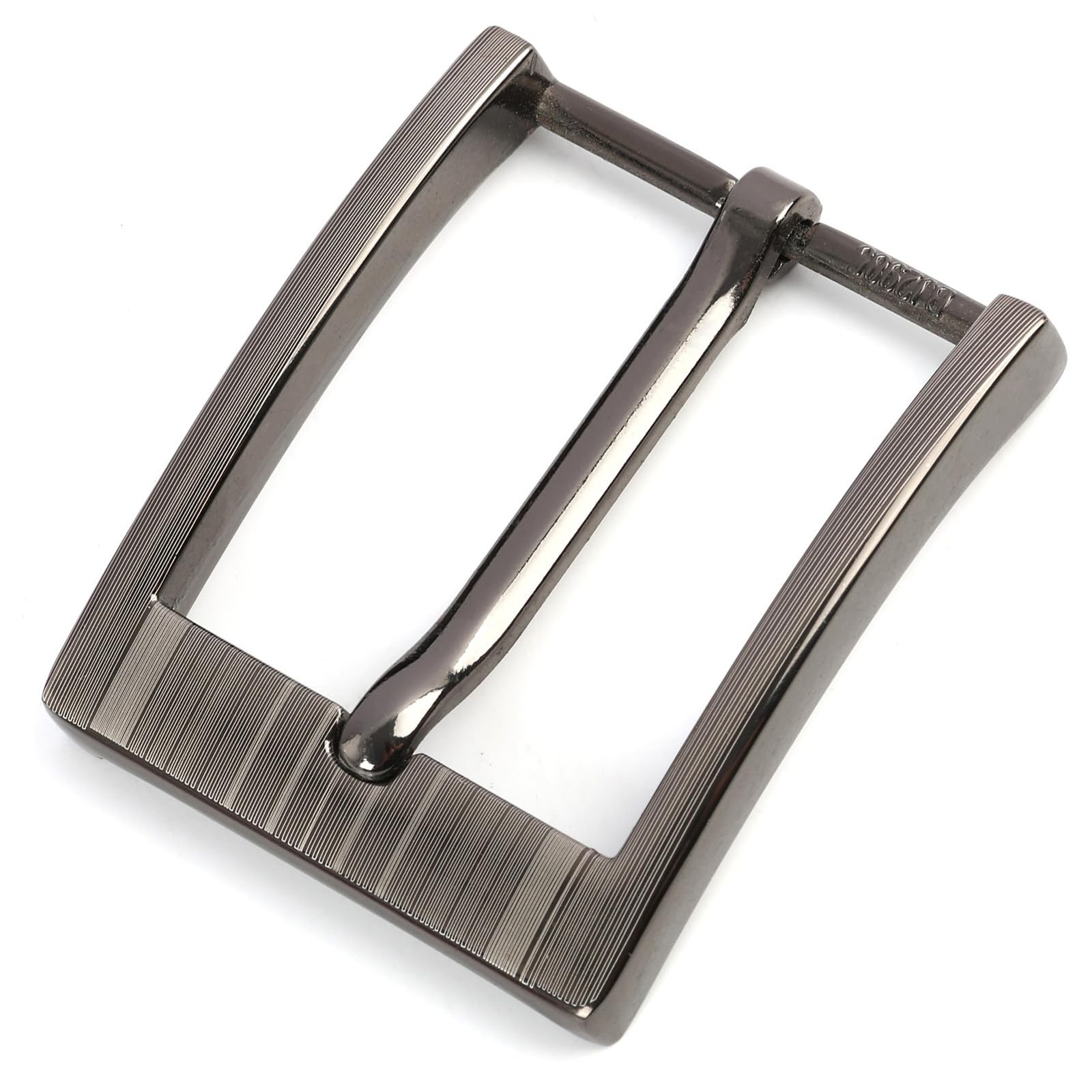 Men&rsquo;s Belt Buckle, Metal Belt Buckle, 40 mm, Snap Fastener, Square…
