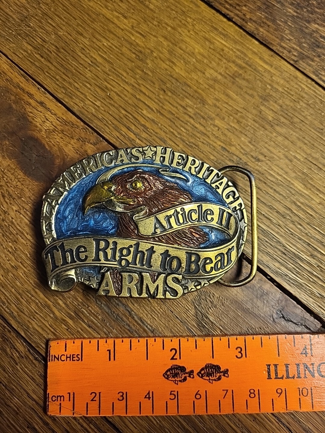America&rsquo;s Heritage Right To Bear Arms Belt Buckle Great American Company
