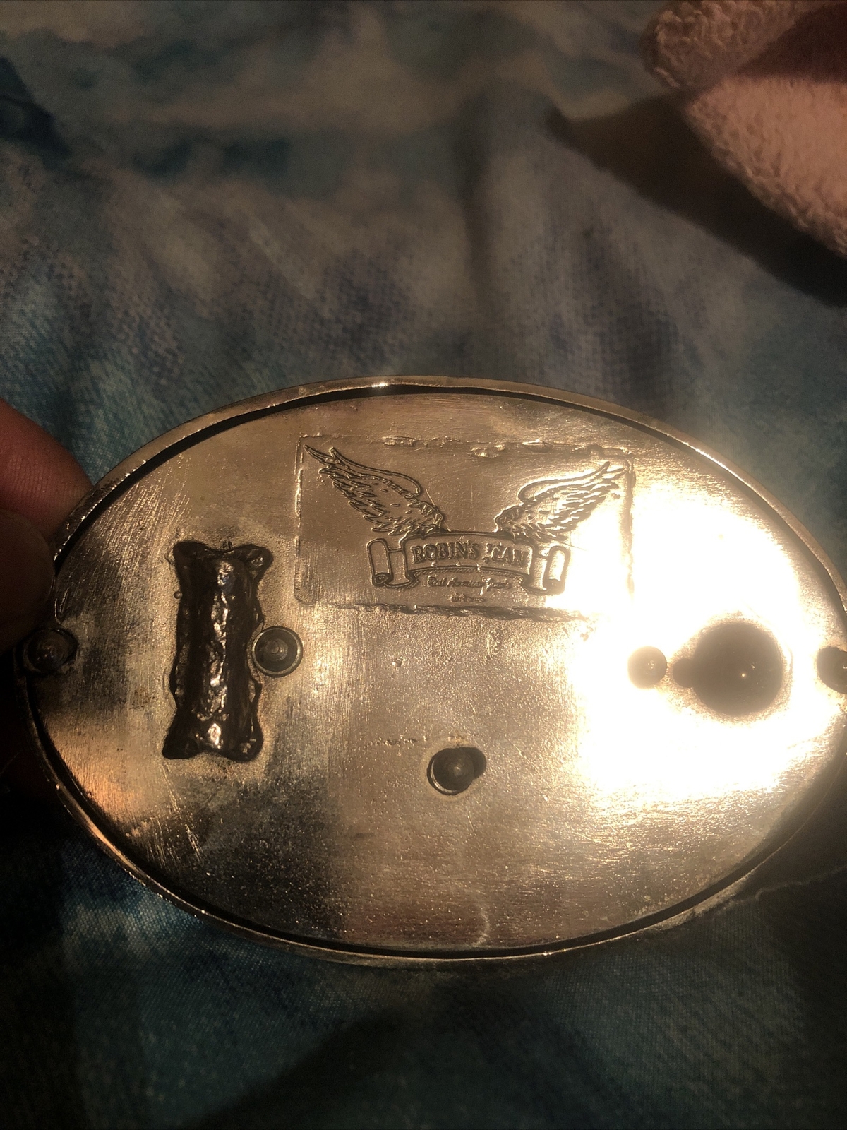 Robins jeans belt buckle