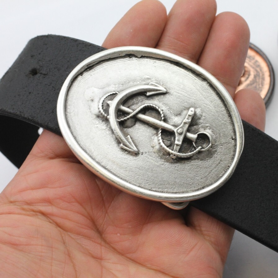 Belt buckle belt buckle anchor removable buckle anchor for 4 cm belt