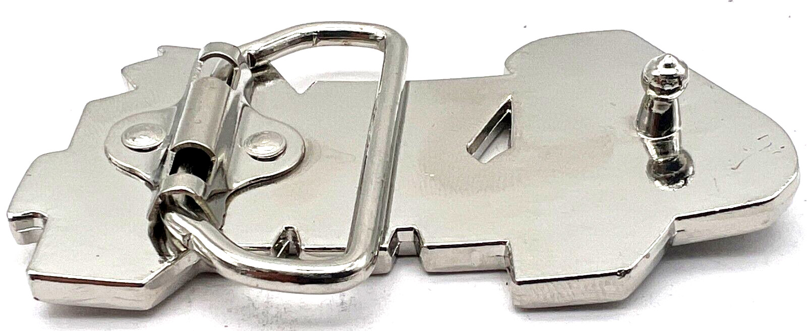 4X4 Black & Chrome Off Road Enamled Belt Buckle New