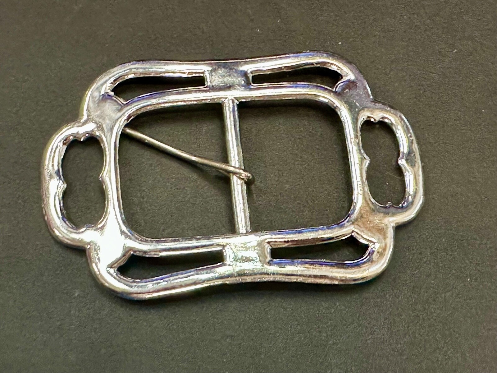 Unique Shape See Through Replacement Metal Belt Buckle
