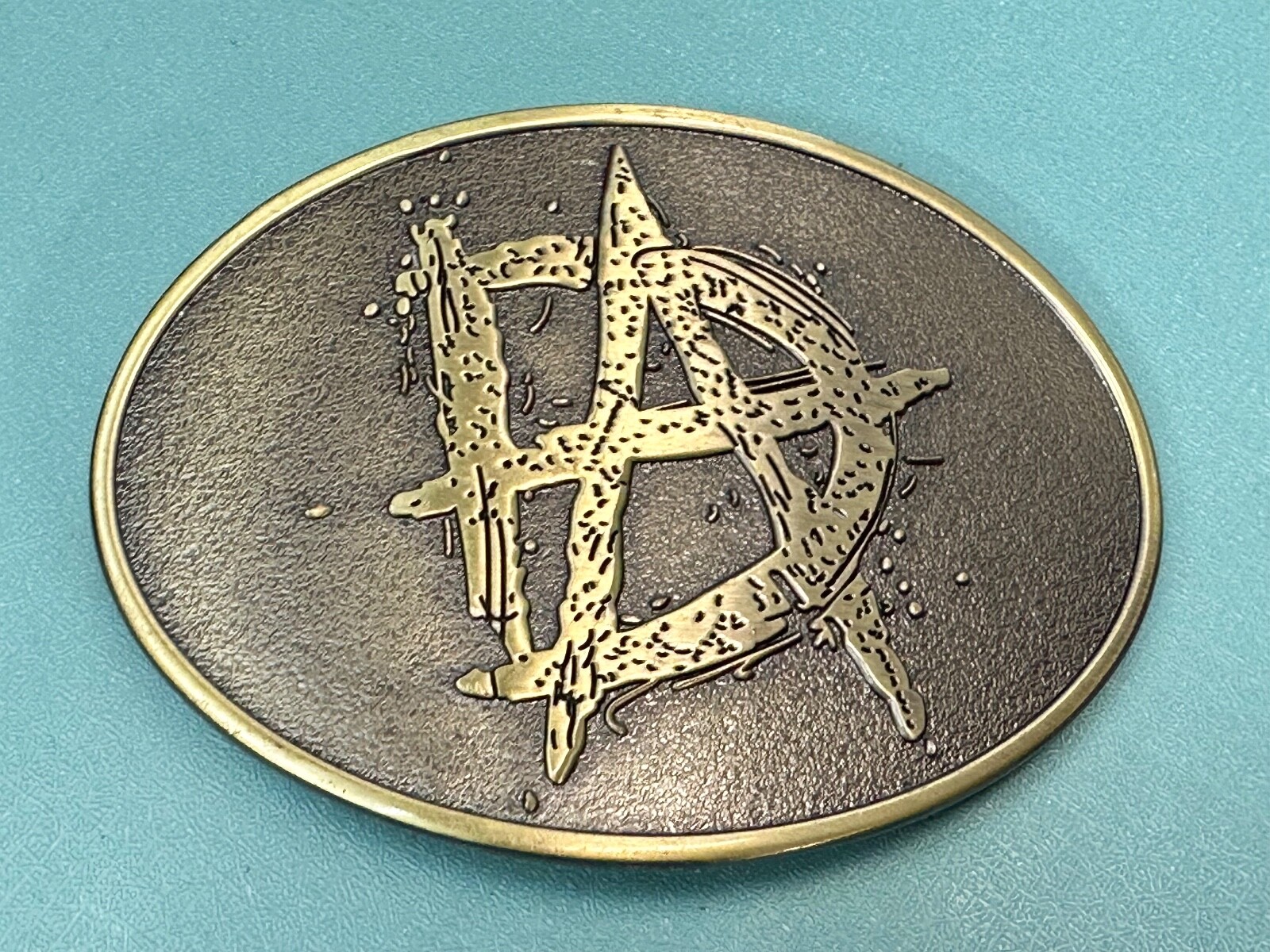 Dean Ambrose Jon Moxley Belt Buckle Wwe Loot Crate Exclusive 2016 Wrestling