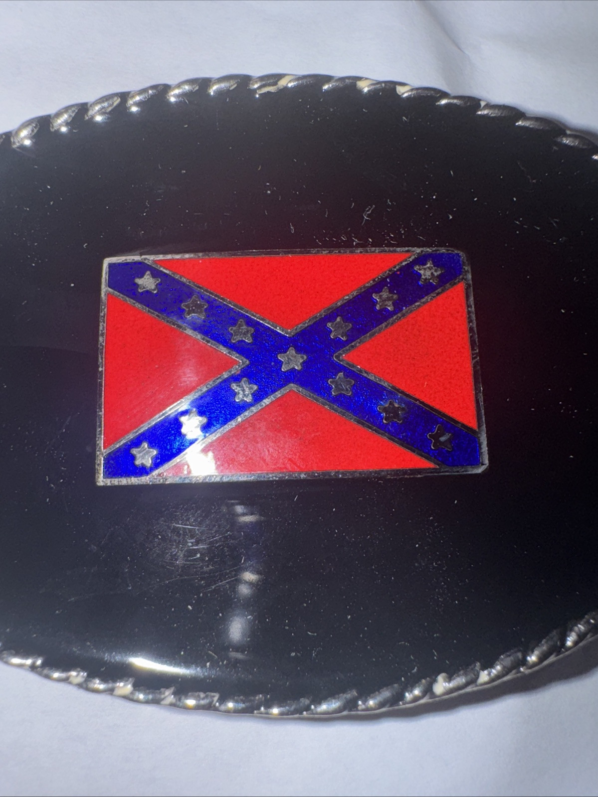 Vintage Cubs Baseball Silver Belt Buckle Rare Free Shipping