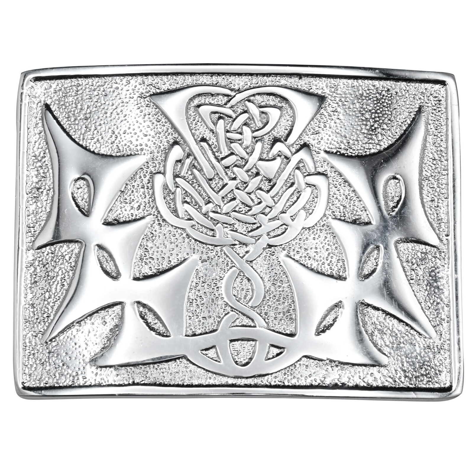 Highland Triquetras Thistle Kilt Belt Buckle Scottish Buckle Traditional Outfit