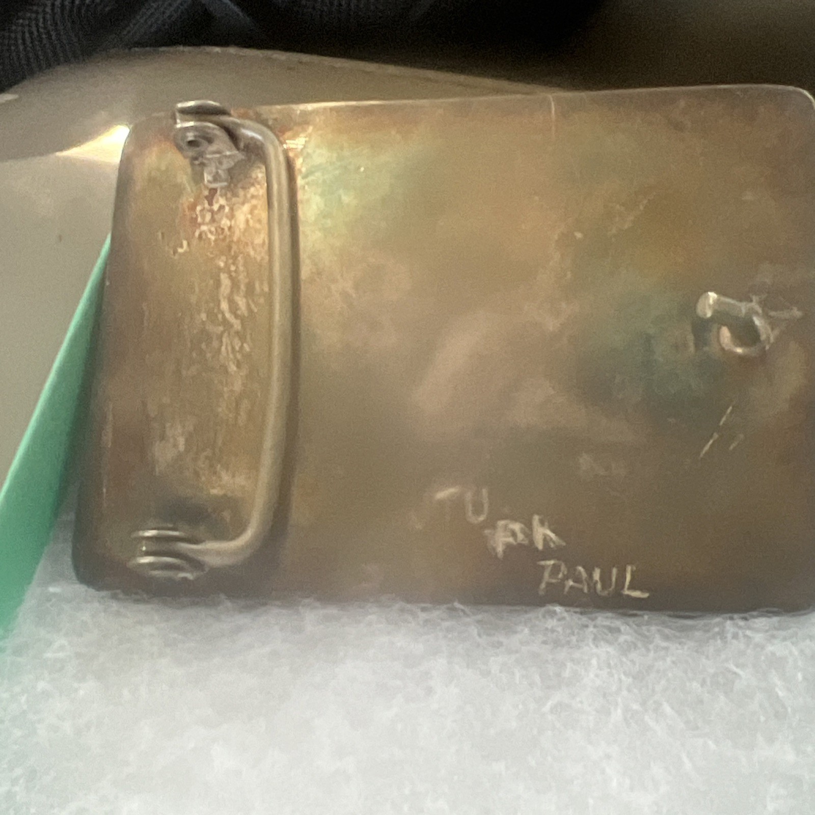 2 Oz Silver belt Buckle