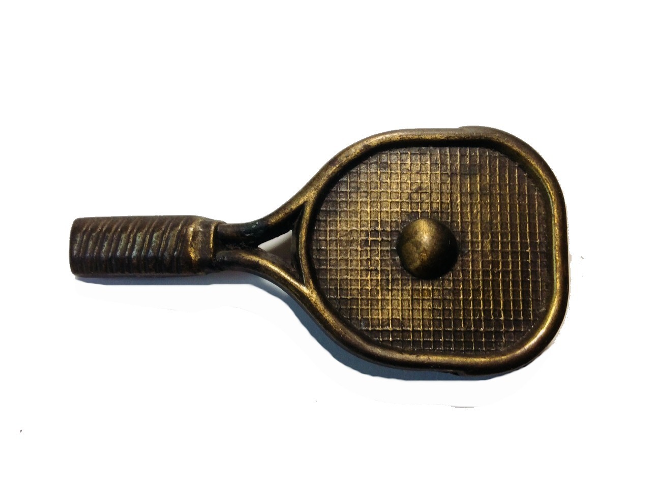 Tennis Racket Belt Buckle ~ Brand NEW – FREE SHIPPING