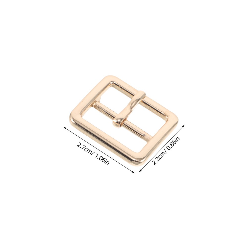 20 Pcs Belt Buckle Replacement Part Center Bar Buckles for Belts