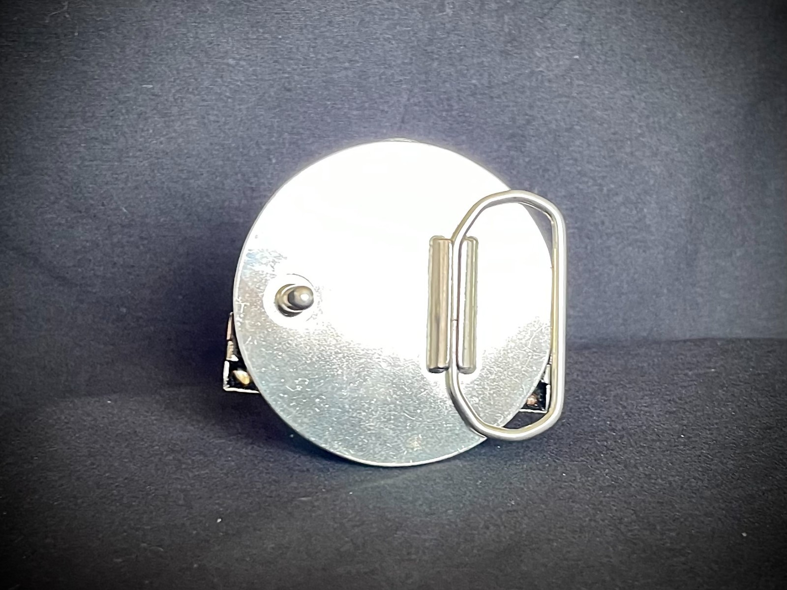 “Industrial Crest” Belt Buckle c.2007–2009 2.5 OOAK Darren McNeese