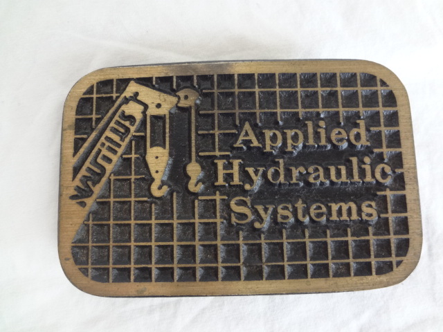 SOLID BRASS Nautilus Applied Hydraulic Systems DYNA BUCKLE PROVO UTAH