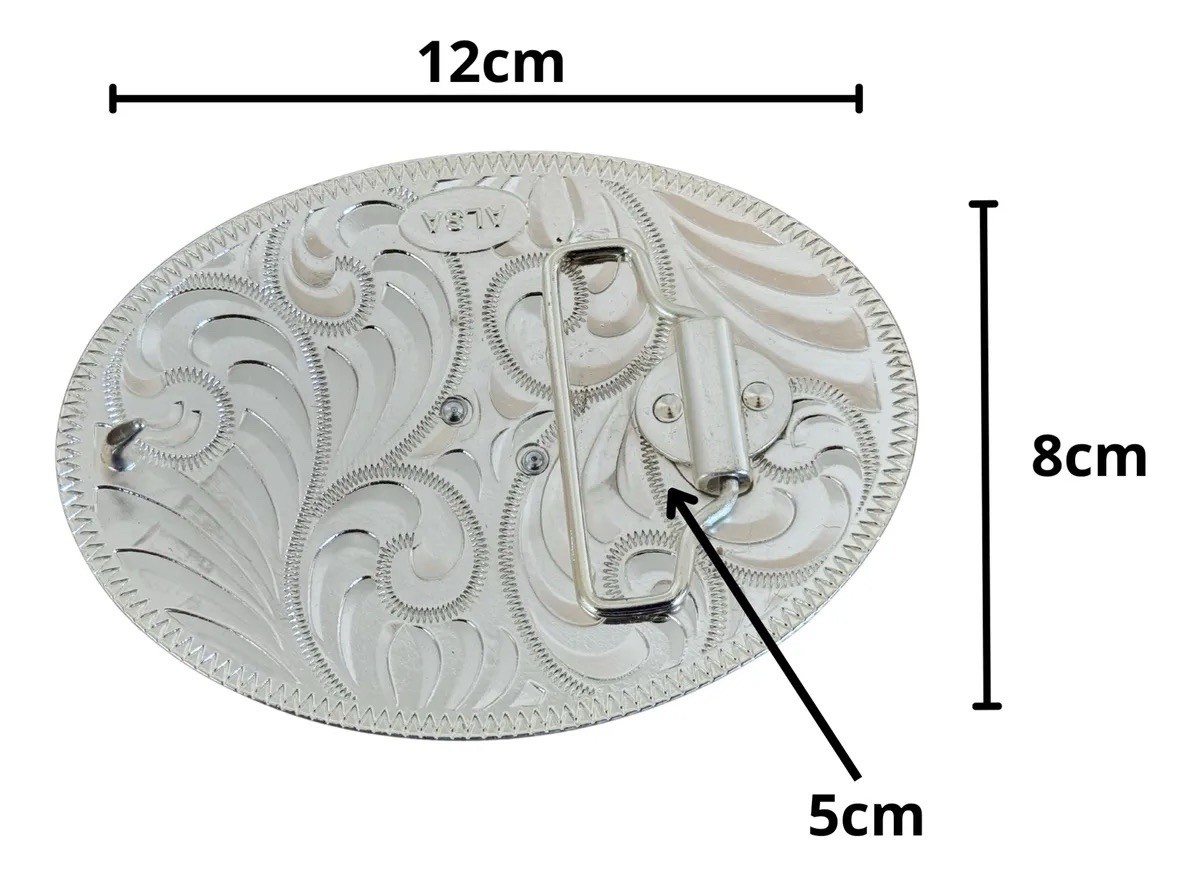 Mexican Rooster Chicken Charro Cowboy Belt Buckle Hebilla Vaquera Made In Mexico