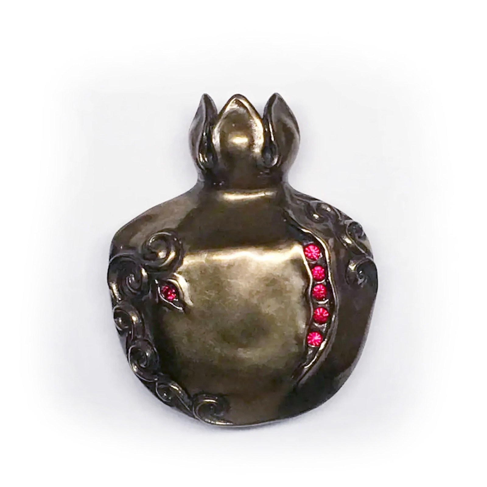 Ladies Pomegranate Belt Buckle