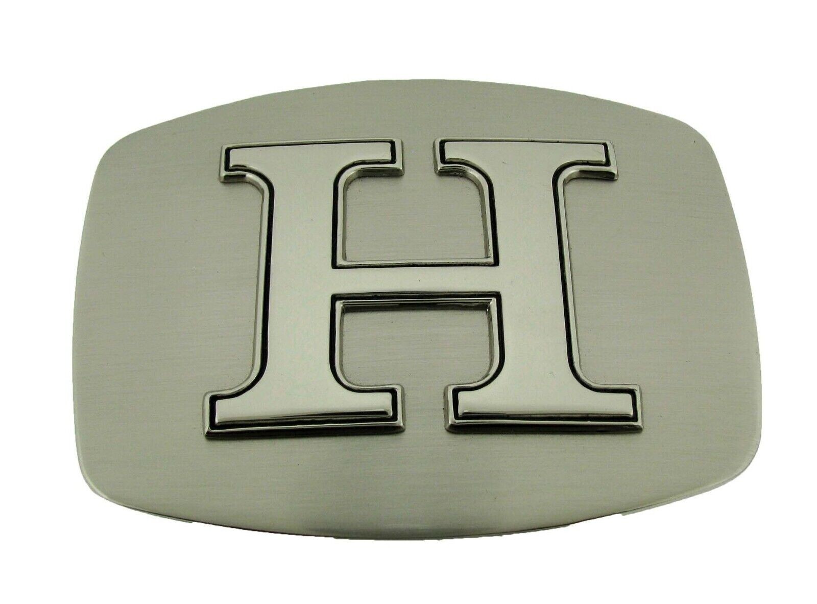 Initial H Letter h Belt Buckle New Men Women Western Really Cowboy Silver Metal