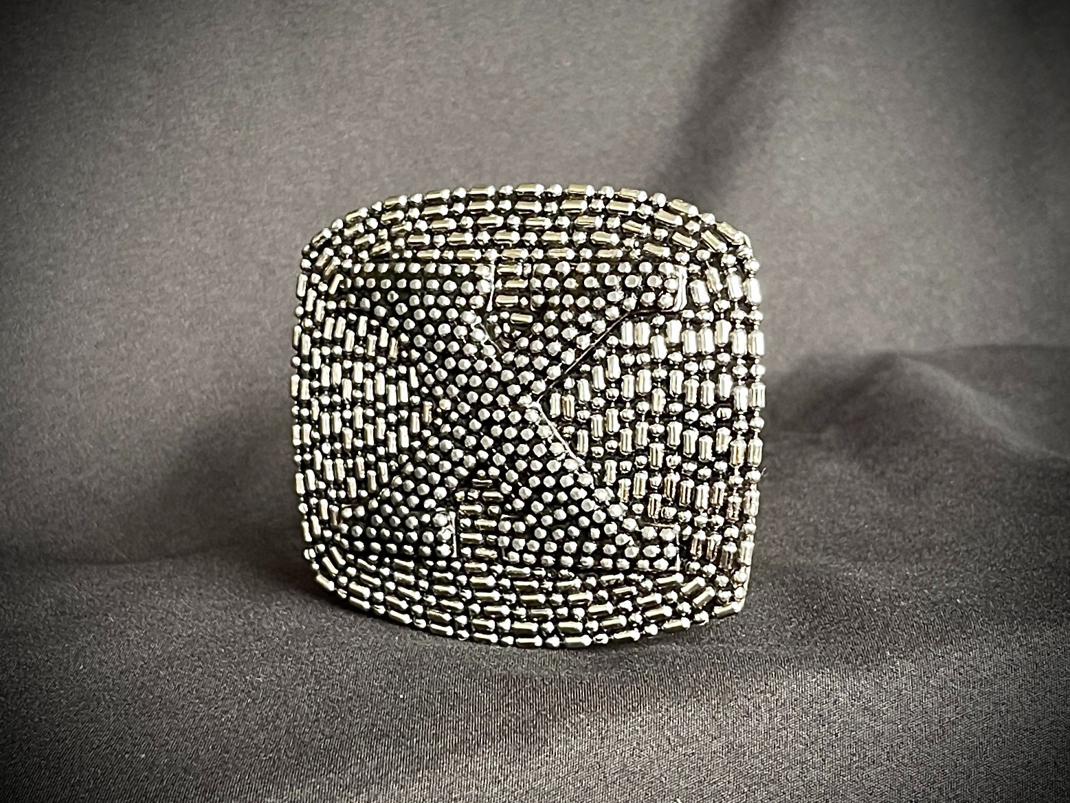 Gothic Punk Studded “X” Wearable Art Buckle & Belt Set – Darren McNeese