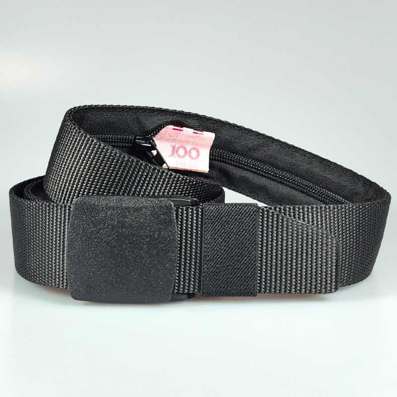 Money-Hiding Belt Cash Anti Theft Belt Waist Bag Portable Hidden Money Strap