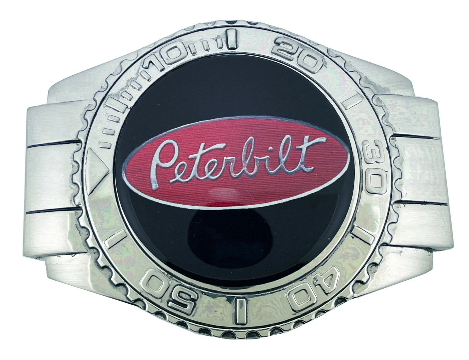 Peterbilt Trucker Tractor Owner Operator Belt Buckle Western Cowboy Rodeo Texas