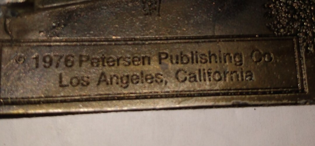 Hunting protect America&rsquo;s hunting heritage Lewis BELT BUCKLE Chicago USA 1978