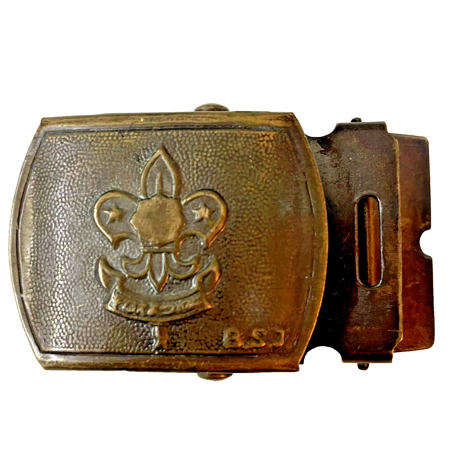 Boy Scouts of Japan BSJ Belt Buckle Circa 1970 1.75 x 1.5 inches