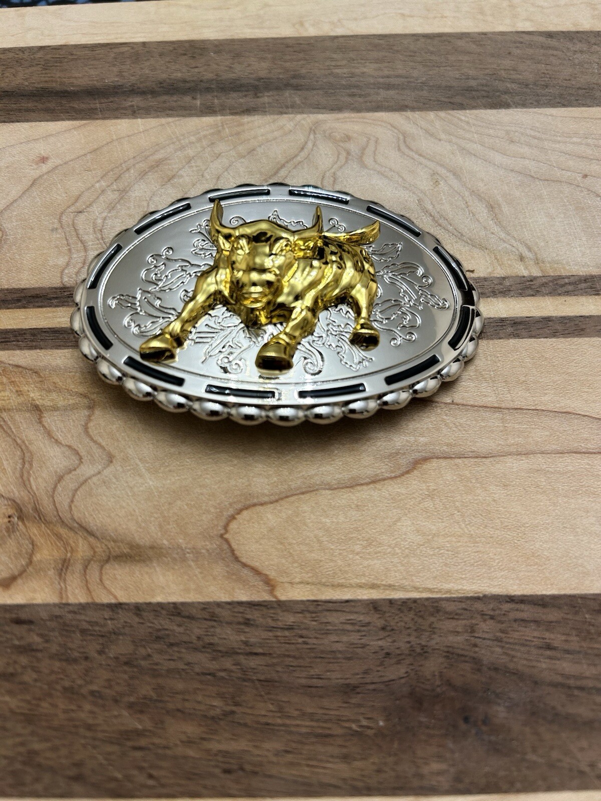 Western 3D Cowboy Cowgirl Bull belt buckle perfect Valentines/Birthday Gift