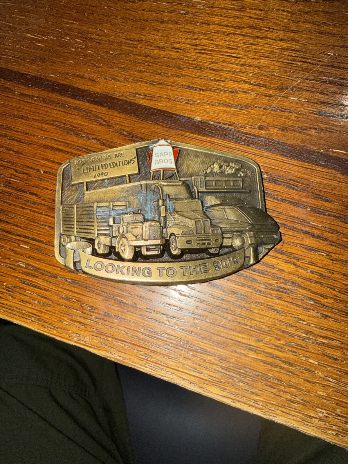 Vintage Sapp Brothers limited edition belt buckle #1453 out of 2500