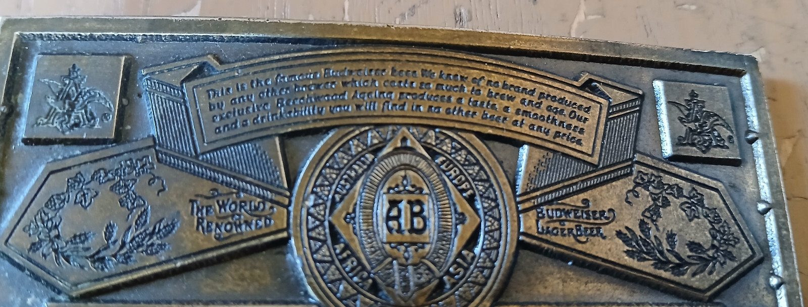 Budweiser Belt Buckle – Used