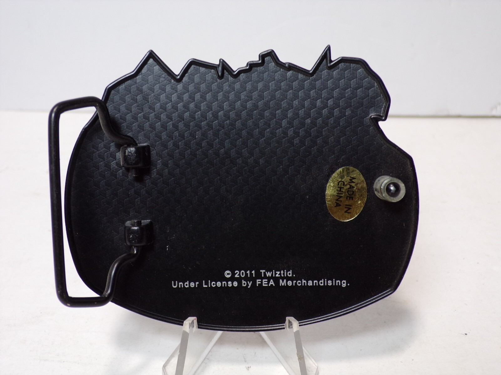 TWIZTID Psychopathic Records FEA 2011 Metal Enamel Belt Buckle 101124WT2-V3