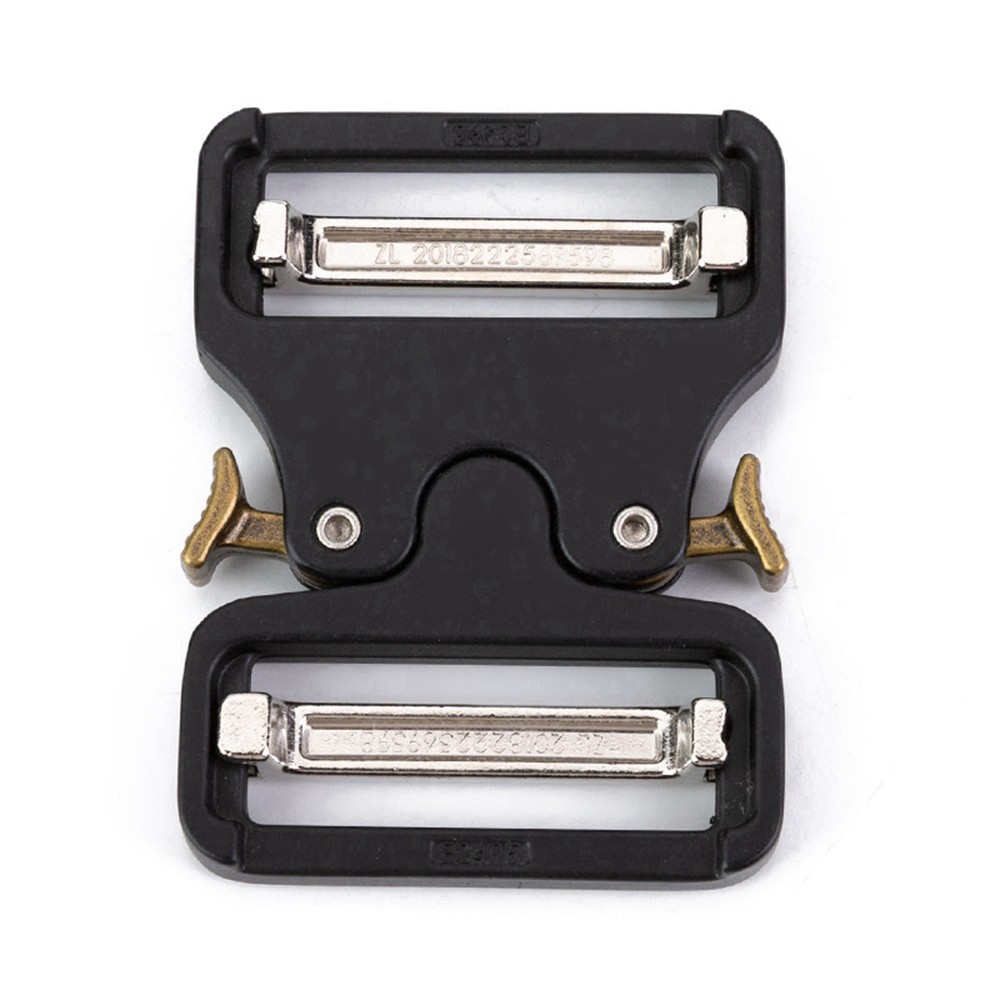 38mm Quick Release Dual Adjustable No Sew Duty Belt Buckle Tactical Belt Buckles