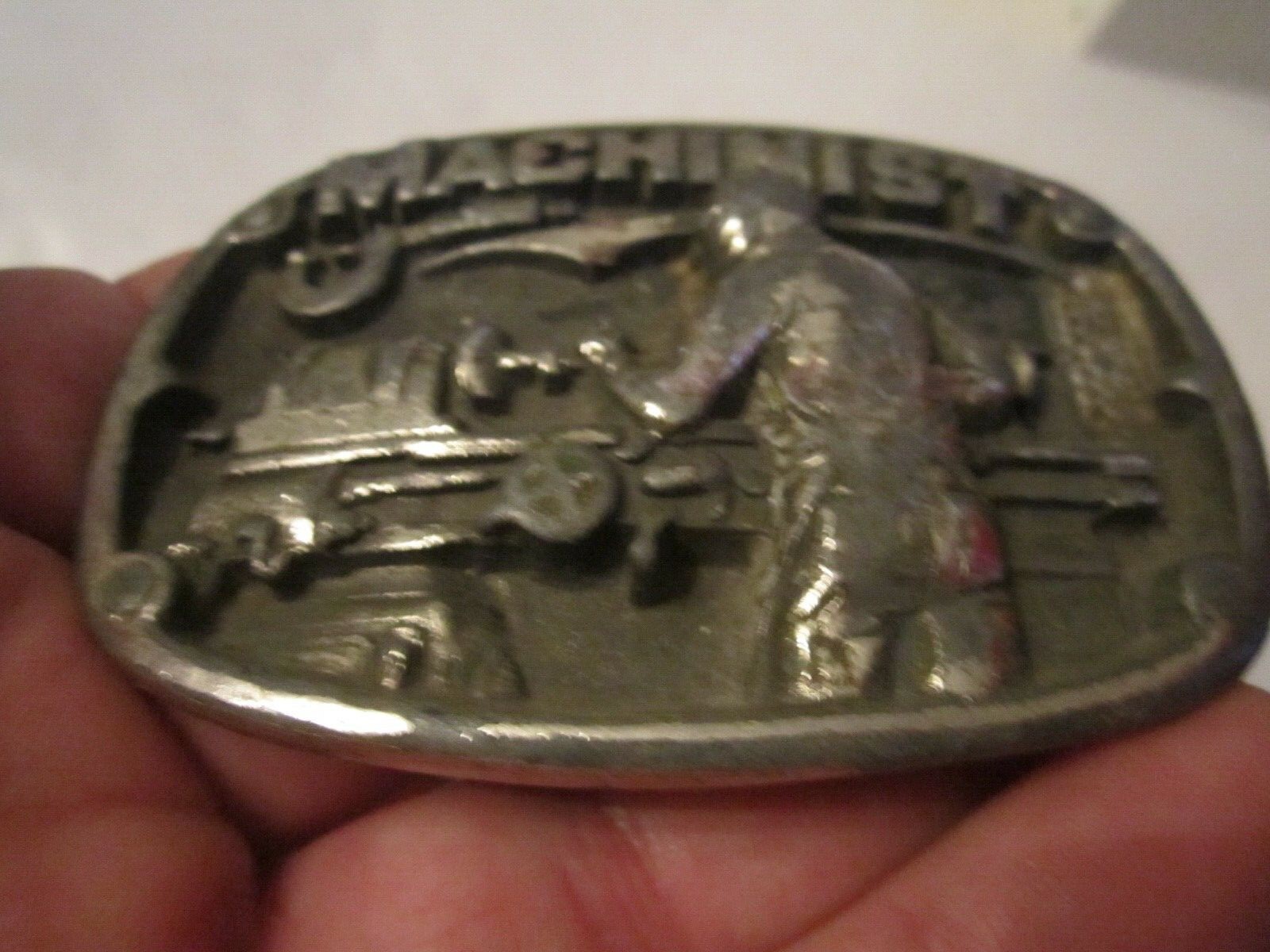 1986 MACHINIST BELT BUCKLE – HEAVY – GW13