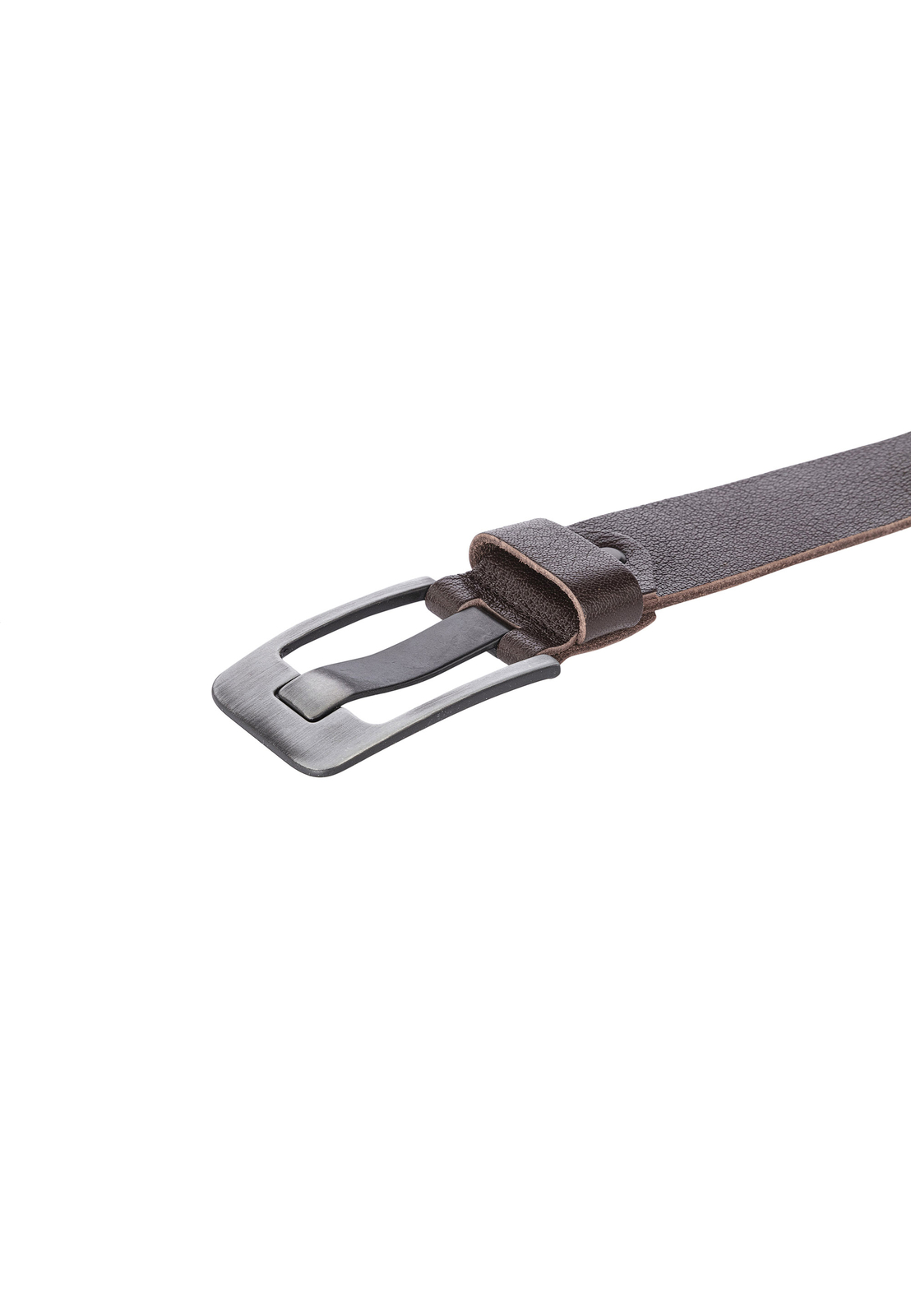 Redbridge men&rsquo;s belt leather belt 100% real leather premium belt brown-1 Brown-1