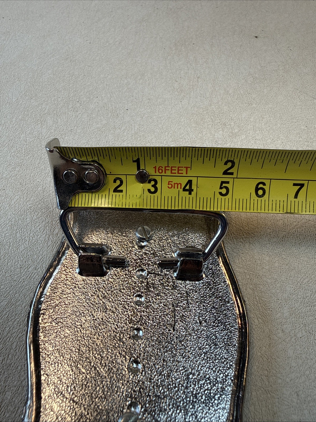VTG 1776-1976 Bicentennial Eisenhower Dollar Coin Philadelphia Mint Belt Buckle