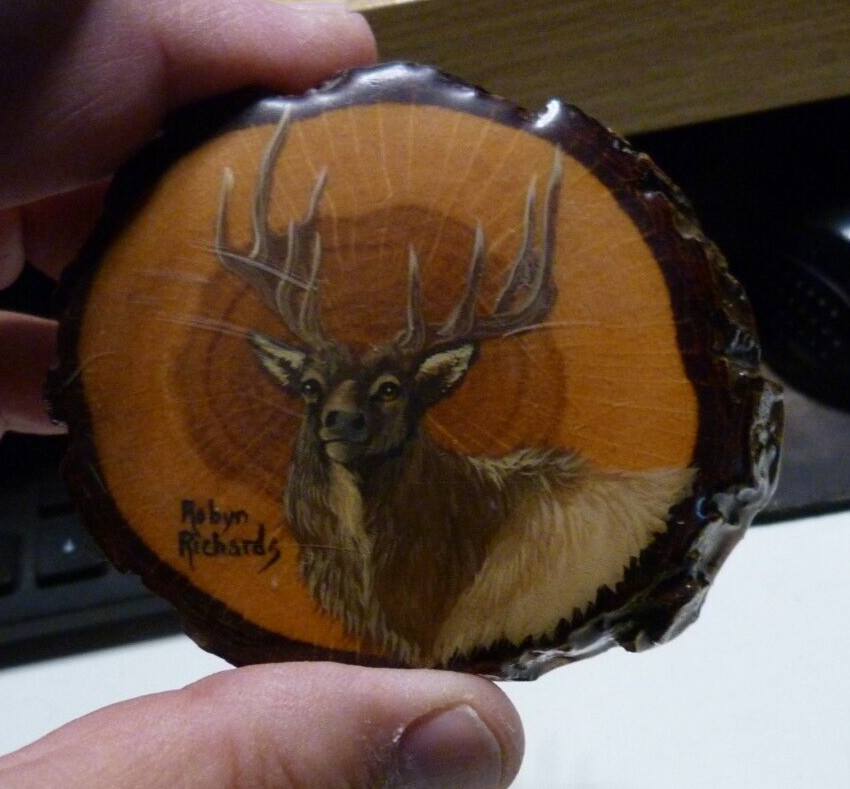 Belt Buckle 3 inch&rsquo;s wide by 2.5 tall Robyn Richard’s Wood