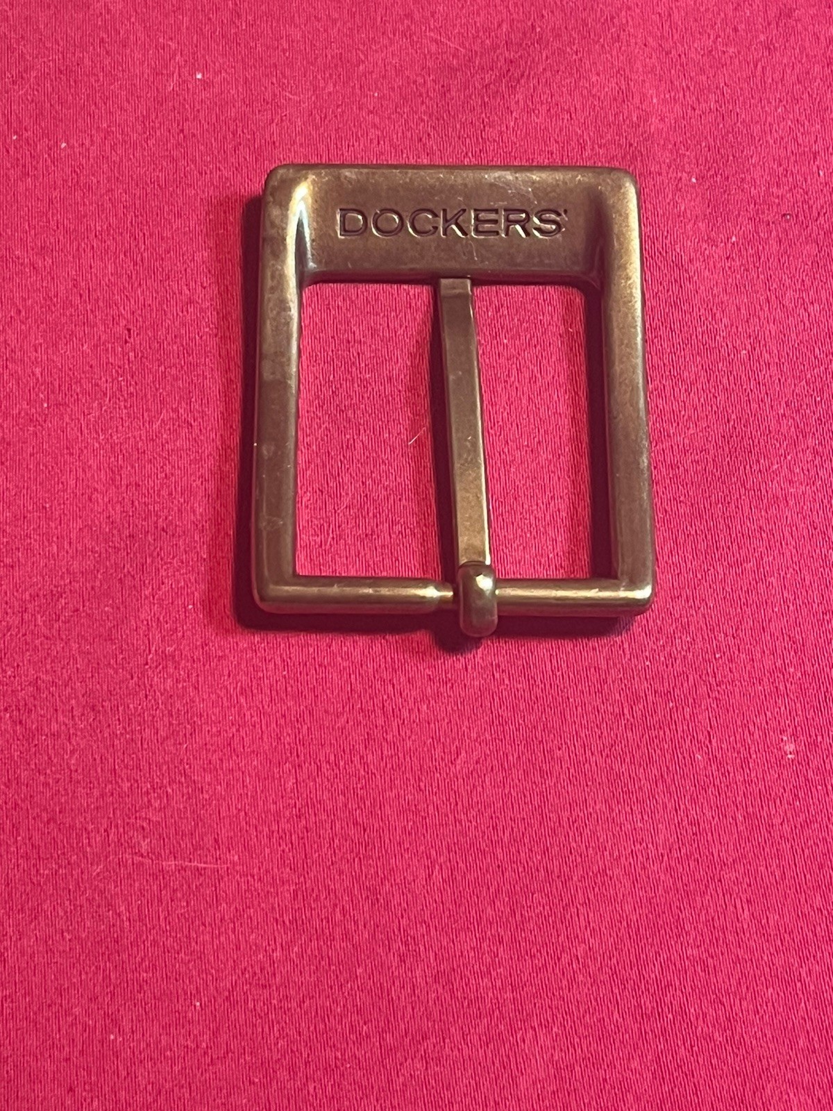 Dockers Bronze Tone Metal Belt Buckle 1.25” Or 30 mm