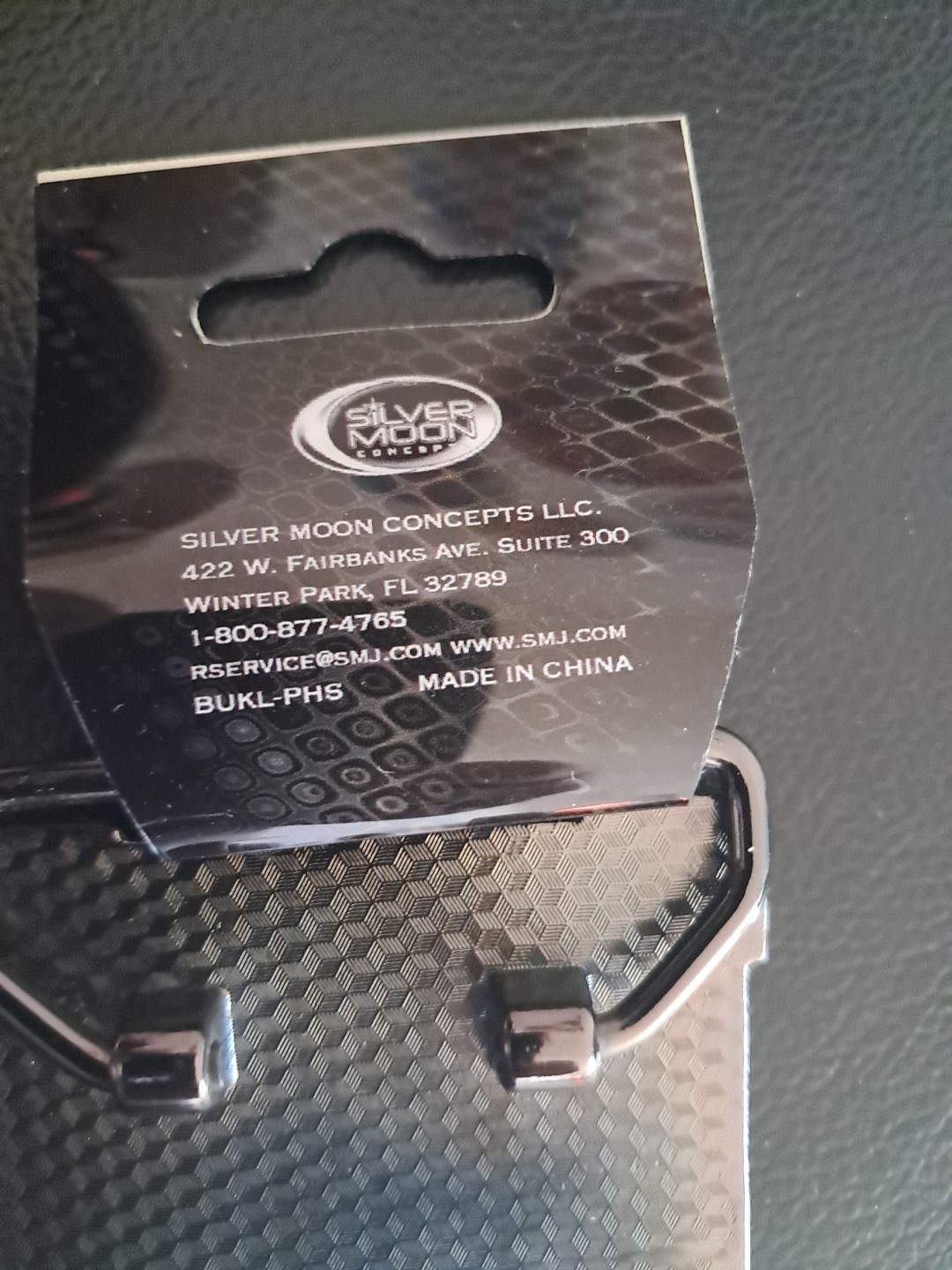 Silver Moon Concepts 2005 NWT Billard Pool Table Belt Buckle Silver Tone