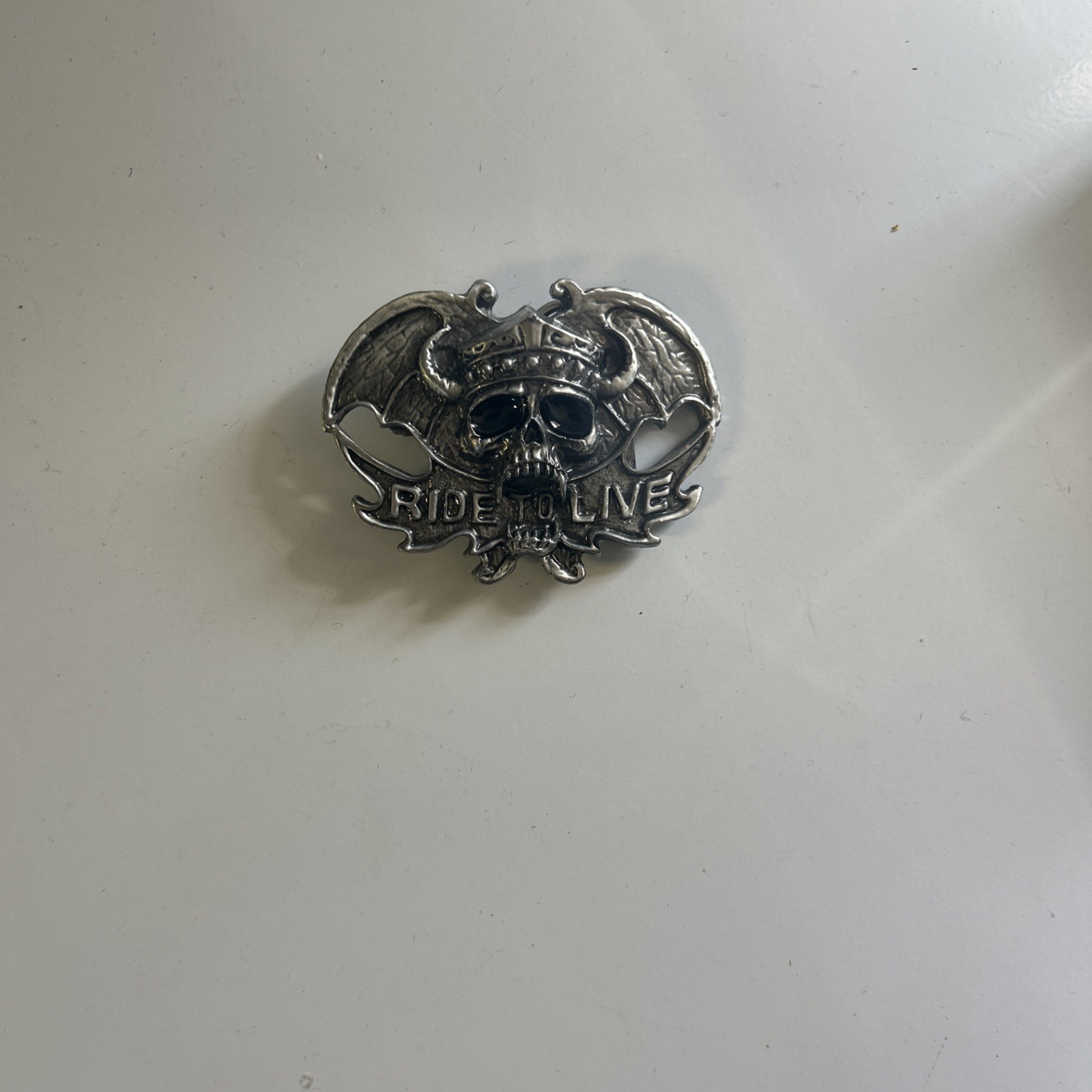 Belt Buckle Ride To Live V-Twin Manufacturing