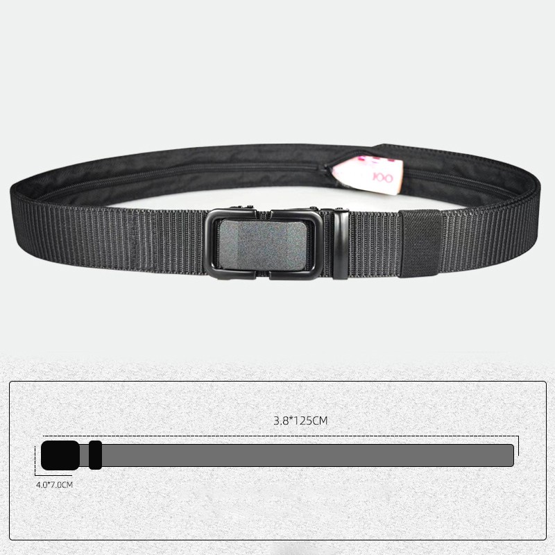 Money-Hiding Belt Cash Anti Theft Belt Waist Bag Portable Hidden Money Strap