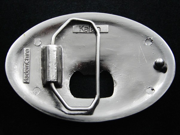 RI05104 REALLY COOL **WASTED** BOTTLE OPENER FUNNY PEWTER BELT BUCKLE