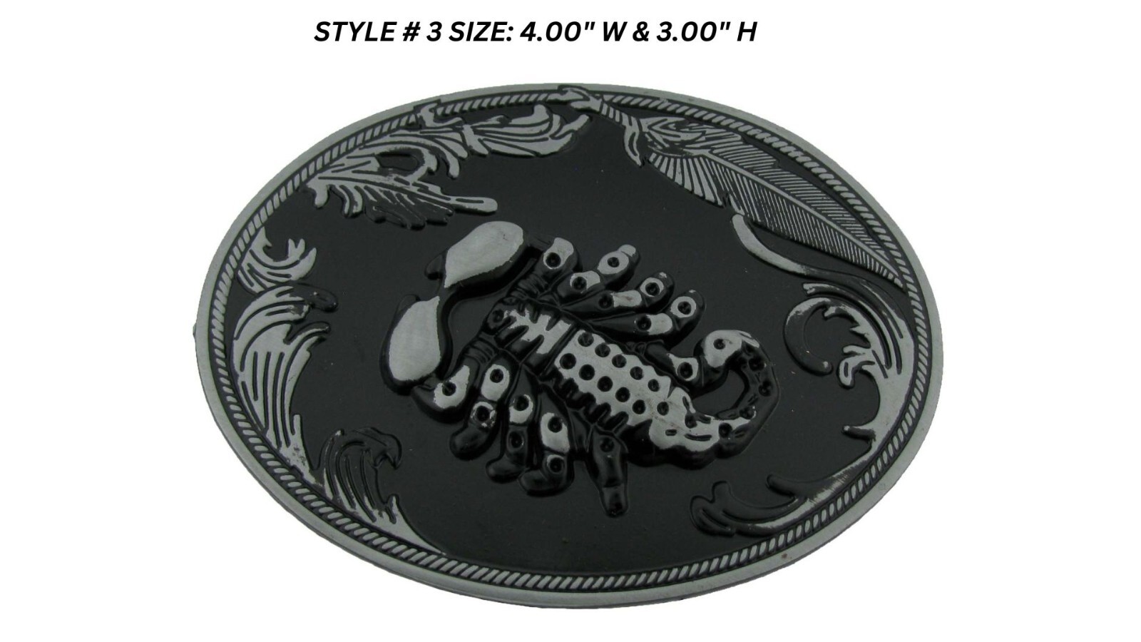 Scorpion Belt Buckle Gold Silver Metal New Mens Womens Zodiac Sign Rodeo Western