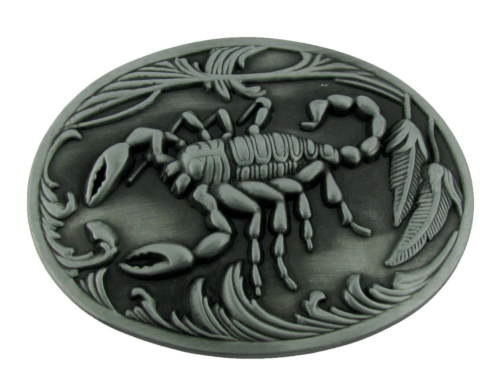 New Scorpion Belt Buckle Mens Gold Silver Metal Rodeo Cowboy Western Zodiac Sign