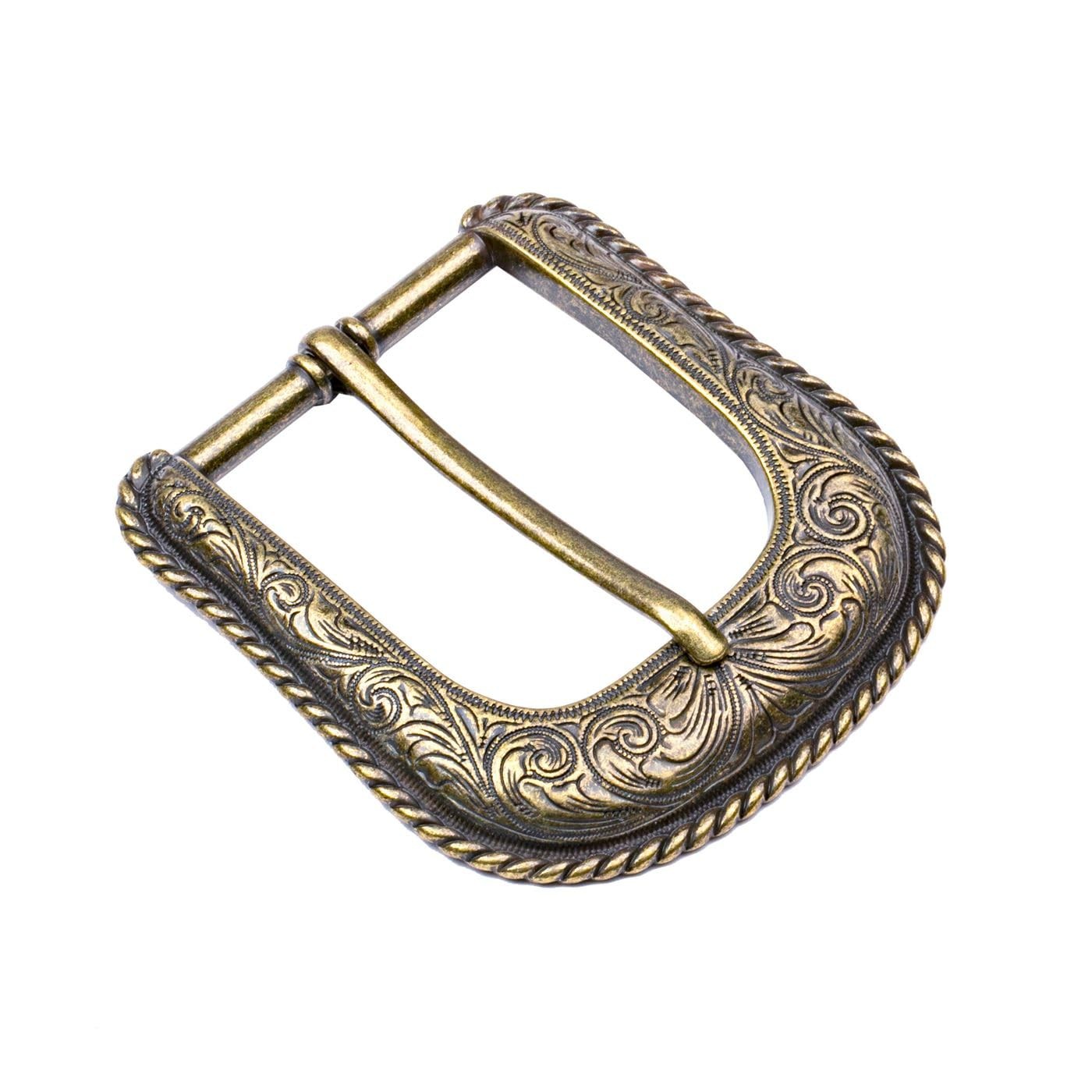 JINBAOSHU 1.5&Prime;(40mm) Belt Buckle Western Cowboy Men 1.5&Prime;(38MM-40MM), Bronze