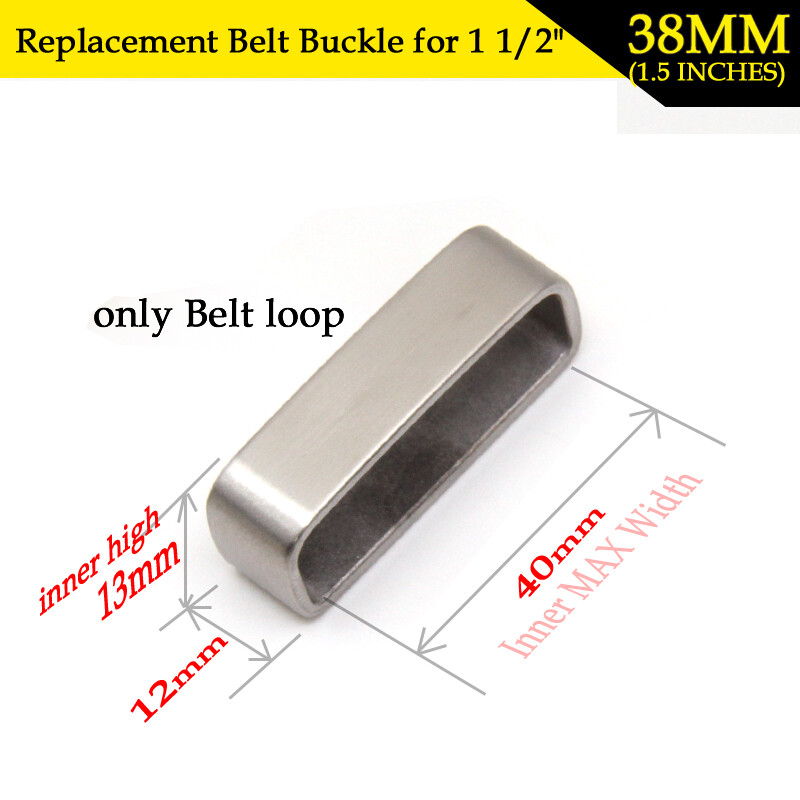1.5 in Stainless Steel Belt Buckles Men&rsquo;s/Women&rsquo;s pin Belt Buckle – 2 style kit
