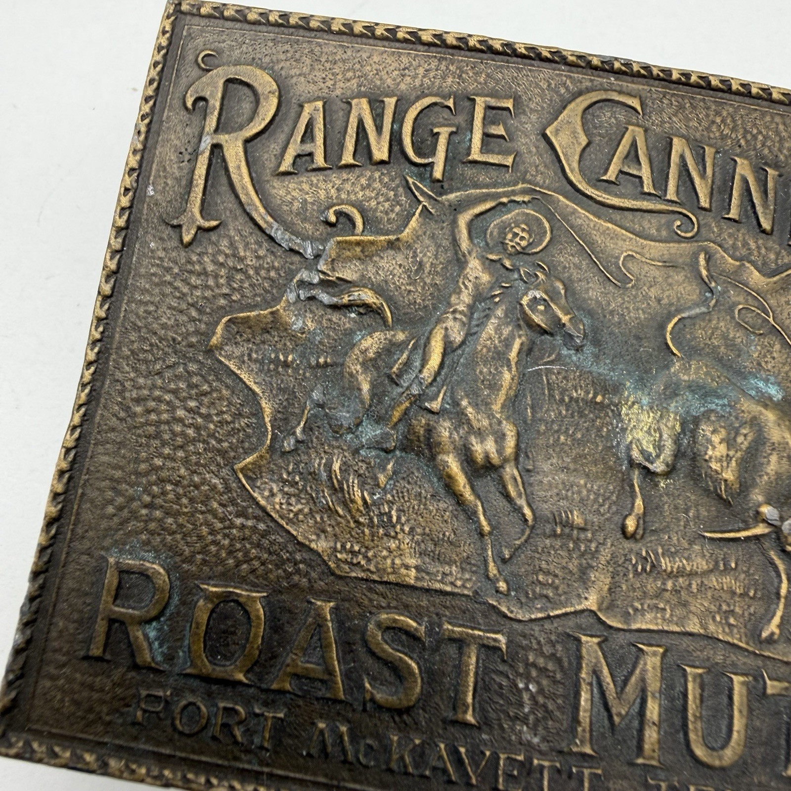 Belt Buckle Range Canning Co – Fort McKavett Texas Lewis Buckles